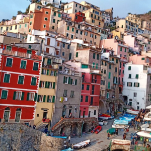 Noël à Riomaggiore ( photo : F. Detry )