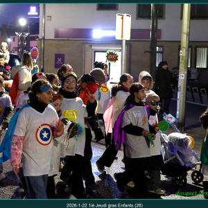 1er jeudi gras : sortie des enfants ( photo : D. Dosquet )