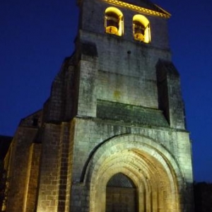 Eglise de Solignac, localite jumelee avec Stavelot