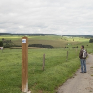 Un nouveau système des points-noeuds de la randonnée (photo Eastbelgium )