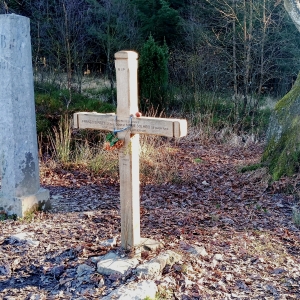 La Croix des fiancés et la borne BP 151