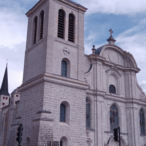 La cathédrale  de Saint - Claude ( Jura )