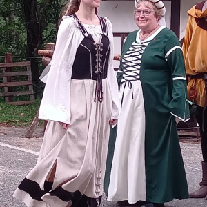 Le groupe de danses médiévales " Les Baladins de Taillevent"