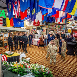 Marcel Schmetz repose dans son musée ( photo L'Avenir )