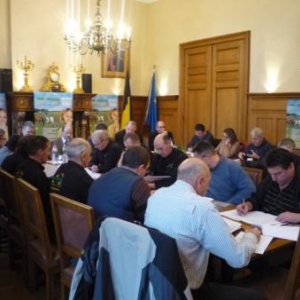 Conference de prresse a l'hotel de ville de Malmedy