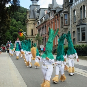 Malmedy tout en couleurs pour les 50 ans de la Mesnie dol Haguète          