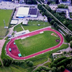 La piste vue du ciel ( Photo R. Krings )