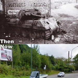 Comparaison des lieux ( 1944 et 2025 )