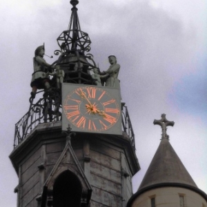 La famille Jacquemart sur Notre Dame ( Photo : F. Detry )