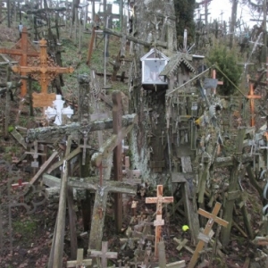 La Colline des Croix a Siauliai ( Lituanie )