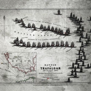 La bataille de Trafalgar ( GETTY IMAGES )