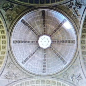 La rosace de la cathédrale de Malmedy