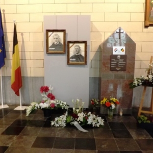 Monument des pères Hugues et Étienne, résistants fusillés le 9 octobre 1943 