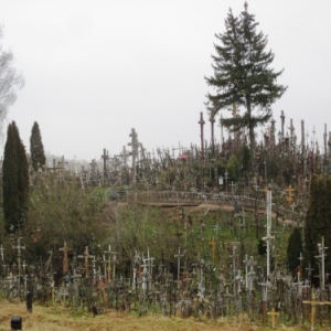 La Colline des Croix a Siauliai ( Lituanie )