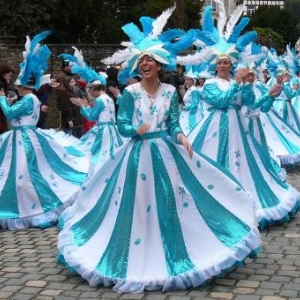 Samba a Coopacabana ( Les Djoyeux Cooytais - Stavelot )  Prix du plus beau costume et de l'animation de rues