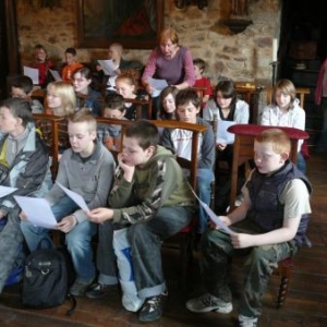 Initiation chorale dans la chapelle