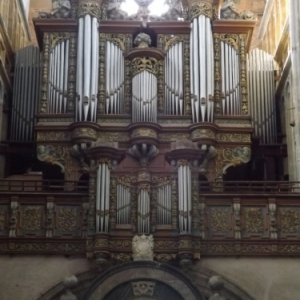 Dans la basilique de St Hubert