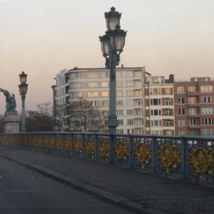 Passage sur le pont de Fragnee