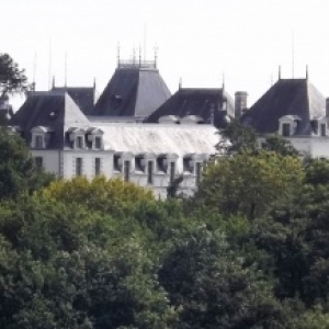 Le chateau de Clermont ( cote Loire ) )