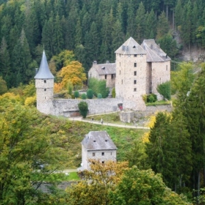 Le chateau de Reinhardstein.