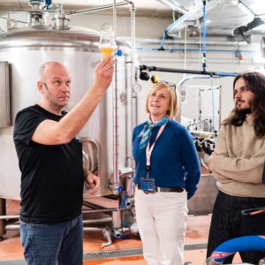 Bruno Bonacchelli intègre la nouvelle équipe en sa qualité de responsable technique et maitre brasseur. ©Brasserie de Liège