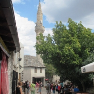 Dans les rues de Mostar
