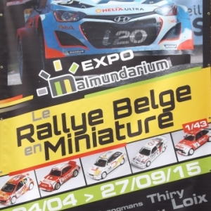 Le Rallye belge en miniature