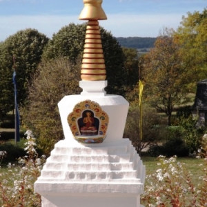 Un grand Stupa (chorten en tibetain
