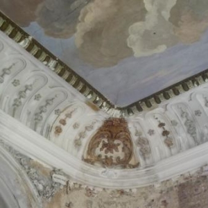 Decoration du plafond de la salle de bal