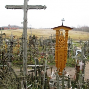 La Colline des Croix a Siauliai ( Lituanie )