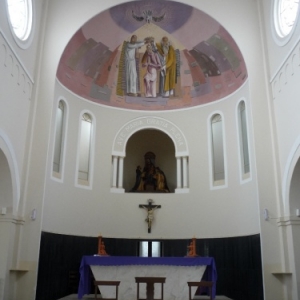 Eglise du Rosaire ou officie Mgr Rixen