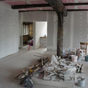 Le chantier du premier etage