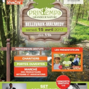 « Printemps Grandeur Nature »   le 15 avril 2017 à Bellevaux – Malmedy  