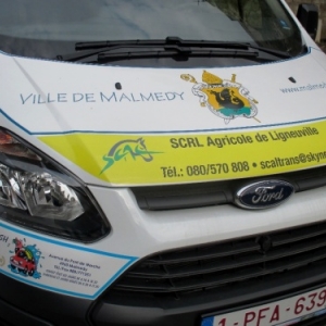 Le vehicule et ses sponsors