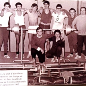 Le club d'athletisme en 1965