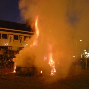 Le brulage de la "Haguete"