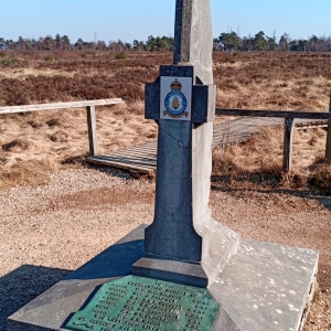 Le mémorial aux pilotes de la RAF abattus le 22-04-1944