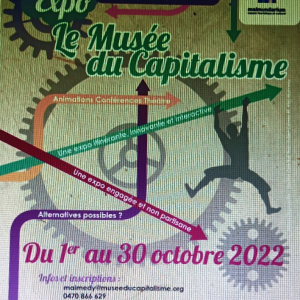 Le Musée du Capitalisme sera à Malmédy du 1er au 30 octobre 2022 au Malmundarium