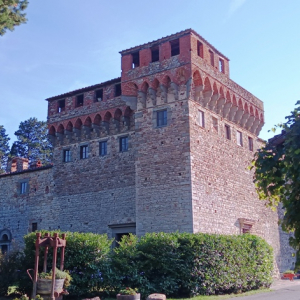 Le "Castel del Trebbio" ( photo F. Detry )