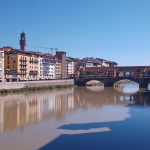 Le ponte Vecchio sur l'Arno (photo F. Detry )