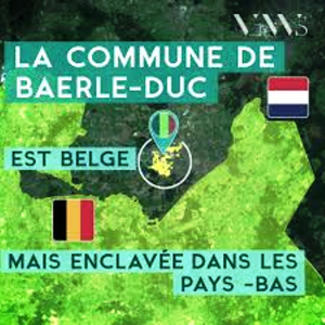 Localisation de Baerle - Duc, enclave belge aux Pays-Bas