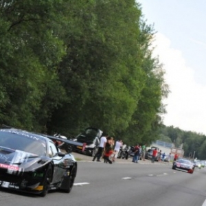 Total 24 Heures de Spa. Parade.