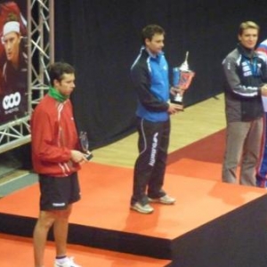 Podium messieurs ( Samsonov, Kreanga, Schlager, Smirnov) 