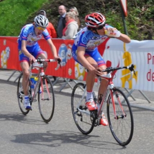 Lierneux. Championnat provincial cycliste pour juniors.