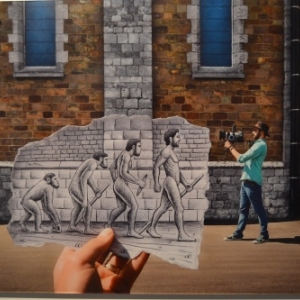 Photo dessin de Ben Heine