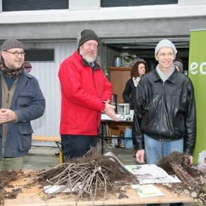 Deux cents plants de petits fruitiers distribues !