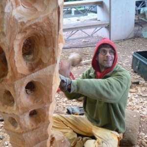 Christophe Deman sculpteur a Gedinne