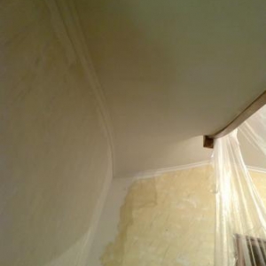 Plafond rez vers 1er etage.