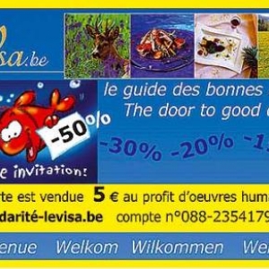 une entree gratuite sur presentation de la carte levisa.be, aqualo, piscine, Ol ,Fosse , Outh, houffalize, levisa.be, une entree gratuite, 