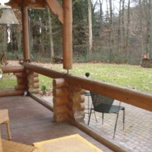 Ardennes - Magnifique chalet scandinave - à Hotton sur ourthe - pour 6/7 personnes